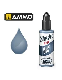 MATT SHADER Night Blue - AMMO by MIG Jimenez A.MIG-0749