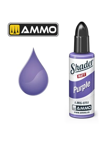 MATT SHADER Purple - AMMO by MIG Jimenez A.MIG-0751