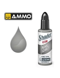 MATT SHADER Navy Grey - AMMO by MIG Jimenez A.MIG-0755