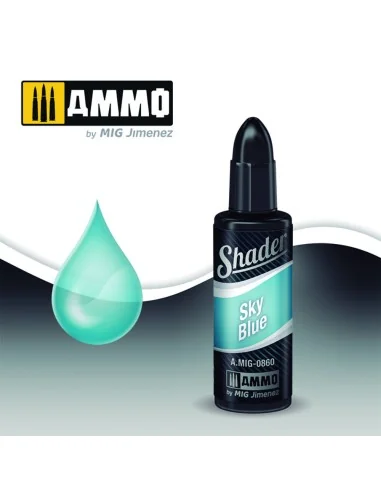 SHADER Sky Blue - AMMO by MIG Jimenez A.MIG-0860
