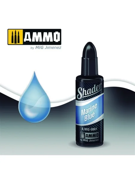SHADER Marine Blue - AMMO by MIG Jimenez A.MIG-0861