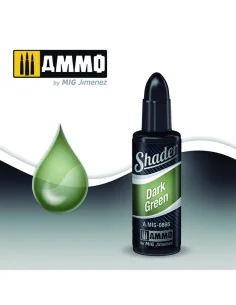 SHADER Dark Green - AMMO by MIG Jimenez A.MIG-0866