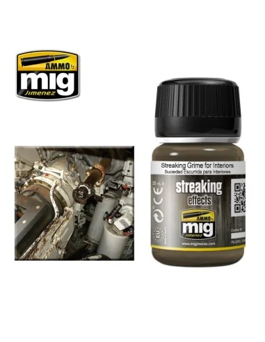 STREAKING Grime for Interiors - AMMO by MIG Jimenez A.MIG-1200