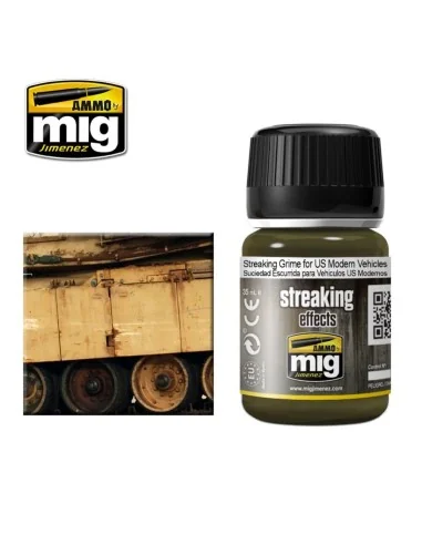 STREAKING Grime for US Modern Vehicles - AMMO by MIG Jimenez A.MIG-...