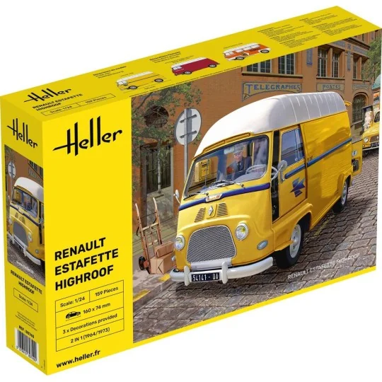 Renault Estafette Highroof - Heller 80740