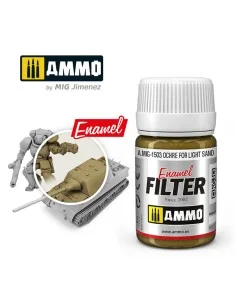 FILTER Ochre for Light Sand - AMMO by MIG Jimenez A.MIG-1503