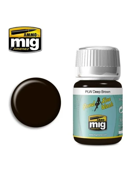 PLW Deep Brown - AMMO by MIG Jimenez A.MIG-1618
