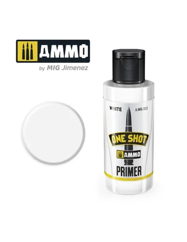 ONE SHOT PRIMER White - AMMO by MIG Jimenez A.MIG-2022