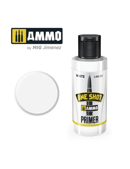 ONE SHOT PRIMER White - AMMO by MIG Jimenez A.MIG-2022