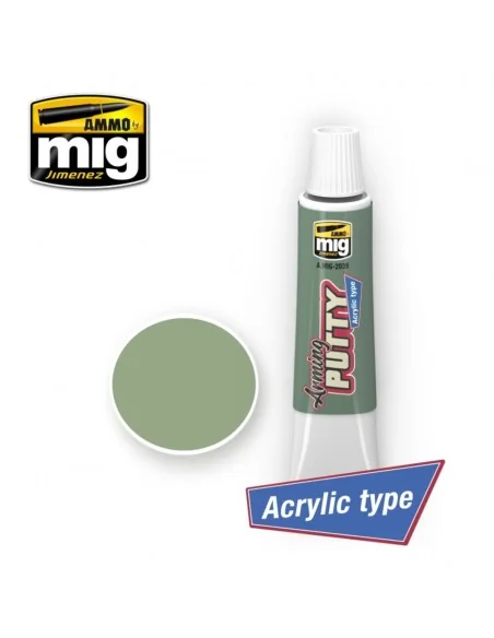 Arming Putty - Acrylic Type - AMMO by MIG Jimenez A.MIG-2039
