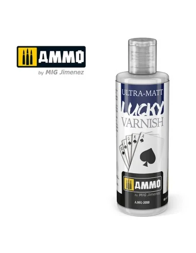 LUCKY VARNISH Ultra-Matt (60mL) - AMMO by MIG Jimenez A.MIG-2050