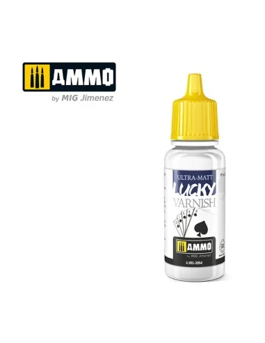 LUCKY VARNISH Ultra-Matt (17mL) - AMMO by MIG Jimenez A.MIG-2054