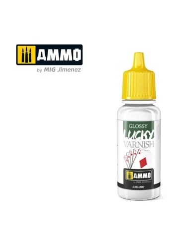 LUCKY VARNISH Glossy (17mL) - AMMO by MIG Jimenez A.MIG-2057