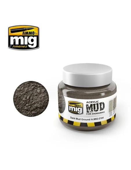 Dark Mud Ground - AMMO by MIG Jimenez A.MIG-2104