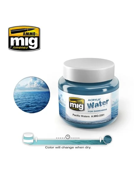 Pacific Waters - AMMO by MIG Jimenez A.MIG-2201