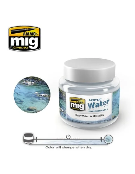 Clear Water - AMMO by MIG Jimenez A.MIG-2205