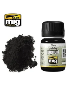 PIGMENT Black - AMMO by MIG Jimenez A.MIG-3001