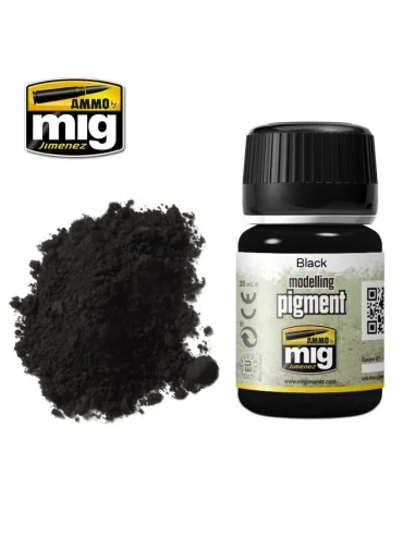 PIGMENT Black - AMMO by MIG Jimenez A.MIG-3001