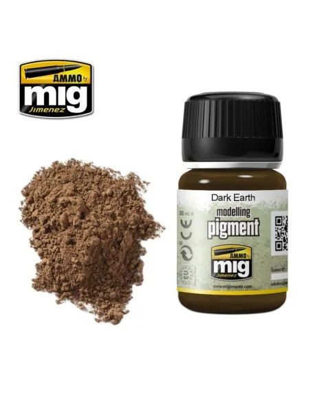 PIGMENT Dark Earth - AMMO by MIG Jimenez A.MIG-3007