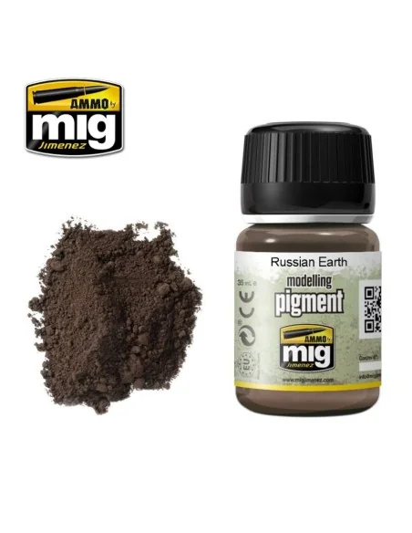 PIGMENT Russian Earth - AMMO by MIG Jimenez A.MIG-3014