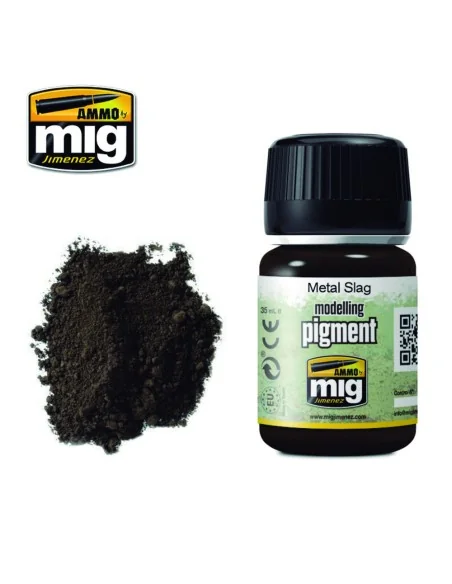 PIGMENT Metal Slag - AMMO by MIG Jimenez A.MIG-3020