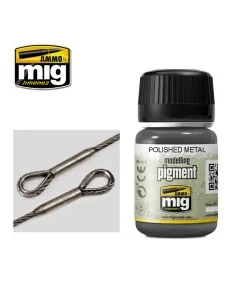 PIGMENT Polished Metal - AMMO by MIG Jimenez A.MIG-3021
