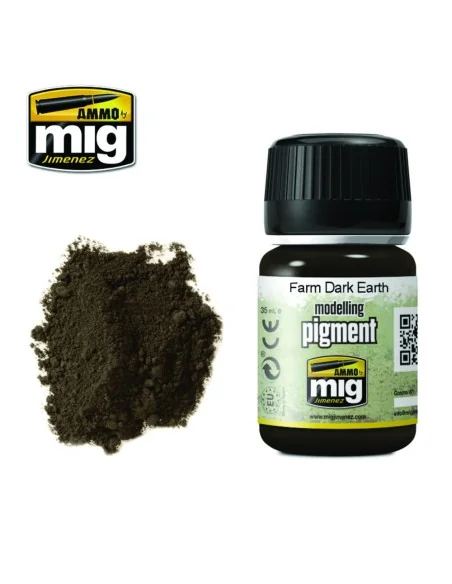 PIGMENT Farm Dark Earth - AMMO by MIG Jimenez A.MIG-3027