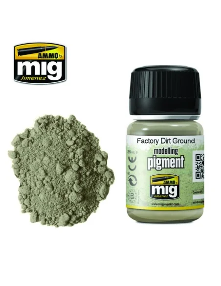 PIGMENT Factory Dirt Ground - AMMO by MIG Jimenez A.MIG-3030
