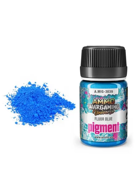Pigment Fluor Blue - AMMO by MIG Jimenez A.MIG-3039