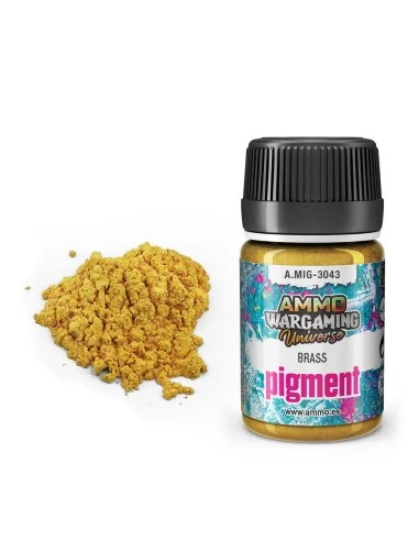 Pigment Brass - AMMO by MIG Jimenez A.MIG-3043