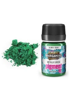 Pigment Metallic Green - AMMO by MIG Jimenez A.MIG-3048