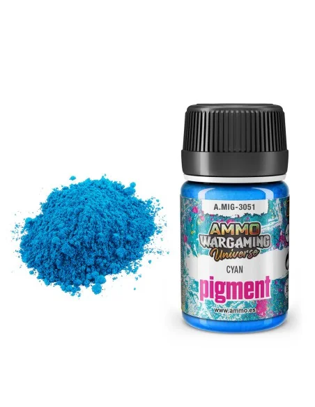 Pigment Cyan - AMMO by MIG Jimenez A.MIG-3051