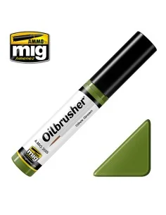 OILBRUSHER Olive Green - AMMO by MIG Jimenez A.MIG-3505