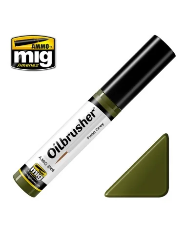 [NO_DESC] OILBRUSHER Field Green - AMMO by MIG Jimenez A.MIG-3506