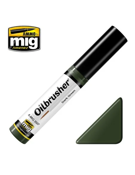 OILBRUSHER Dark Green - AMMO by MIG Jimenez A.MIG-3507