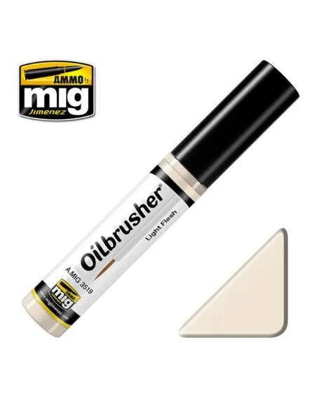 OILBRUSHER Light Flesh - AMMO by MIG Jimenez A.MIG-3519