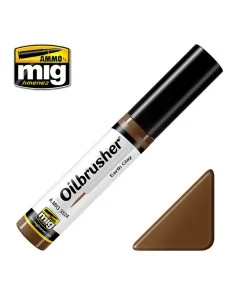 OILBRUSHER Earth Clay - AMMO by MIG Jimenez A.MIG-3524