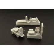 PRAGA electrtic cart (jesterka) 2pcs, 1/87 - Hauler HLR87161