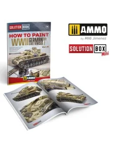 SOLUTION BOOK 19 - How to Paint WWII German D.A.K .Vehicles - (Mult...