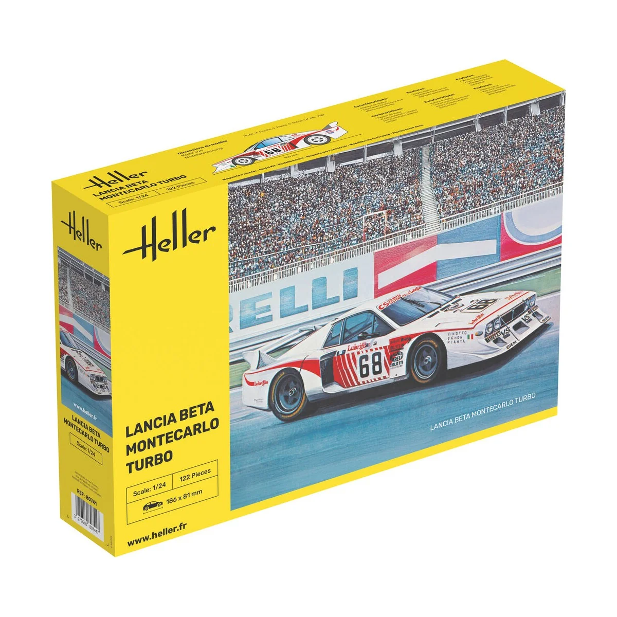 Lancia Beta Montecarlo Turbo, 1/24 - Heller 80741