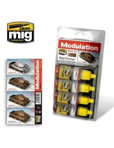Red Primer Modulation Set - AMMO by MIG Jimenez A.MIG-7002