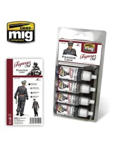 Panzer Crew Figures Set - AMMO by MIG Jimenez A.MIG-7024