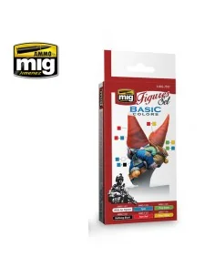 Basic Colors Figures Set - AMMO by MIG Jimenez A.MIG-7027 2