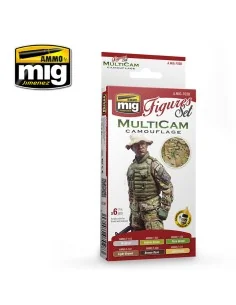 Multicam Camouflage Figures Set - AMMO by MIG Jimenez A.MIG-7028