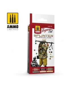 Splinter Camouflage Figures Set - AMMO by MIG Jimenez A.MIG-7029 2