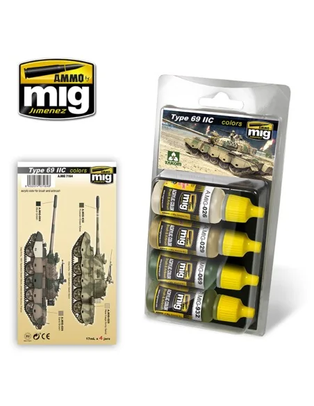 Type 69 IIC Colors - AMMO by MIG Jimenez A.MIG-7164