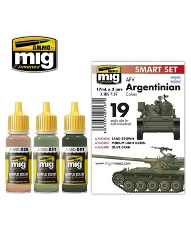 AFV Argentinian Colors - AMMO by MIG Jimenez A.MIG-7167