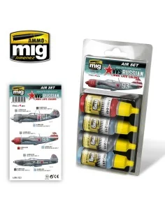 VVS Russian WWII Late Colors - AMMO by MIG Jimenez A.MIG-7223