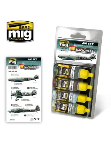 Spanish Civil War - Nationalists Air Set - AMMO by MIG Jimenez A.MI...