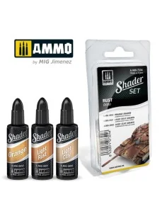 SHADER Set Rust - AMMO by MIG Jimenez A.MIG-7324